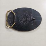 3M Process Improvement vintage belt buckle – back view