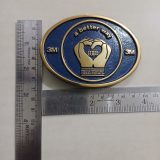 3M Process Improvement vintage belt buckle – with ruler for size