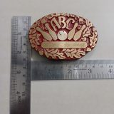 ABC Bowling Reno vintage belt buckle – with ruler for size