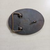 Adams Trucking vintage belt buckle – back view