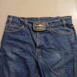 Agusta Helicopter vintage belt buckle – worn on belt with jeans