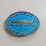 Alaska Natural Gas US Eastern Leg vintage belt buckle – front view