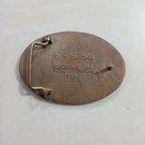 Alaska Natural Gas US Eastern Leg vintage belt buckle – back view
