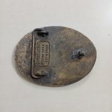 Allflex vintage belt buckle – back view