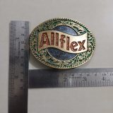 Allflex vintage belt buckle – with ruler for size