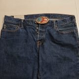 American Flag vintage belt buckle – worn on belt with jeans