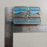 AMF Tuboscope vintage belt buckle – with ruler for size