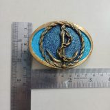 Anchor vintage belt buckle – with ruler for size