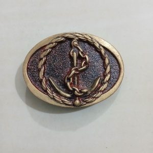 Anchor vintage belt buckle – front view