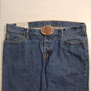 Anchor vintage belt buckle – worn on belt with jeans