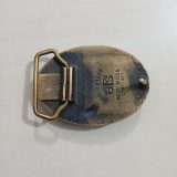 Anchor vintage belt buckle – back view
