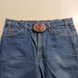 Anchor vintage belt buckle – worn on belt with jeans