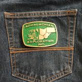 Appalachian Exploration Inc vintage belt buckle – on jeans back pocket