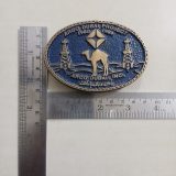 ARCO Dubai Inc Camel vintage belt buckle – with ruler for size