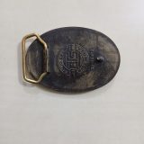 Arctic Coiled Tubing Inc Alaska vintage belt buckle – back view