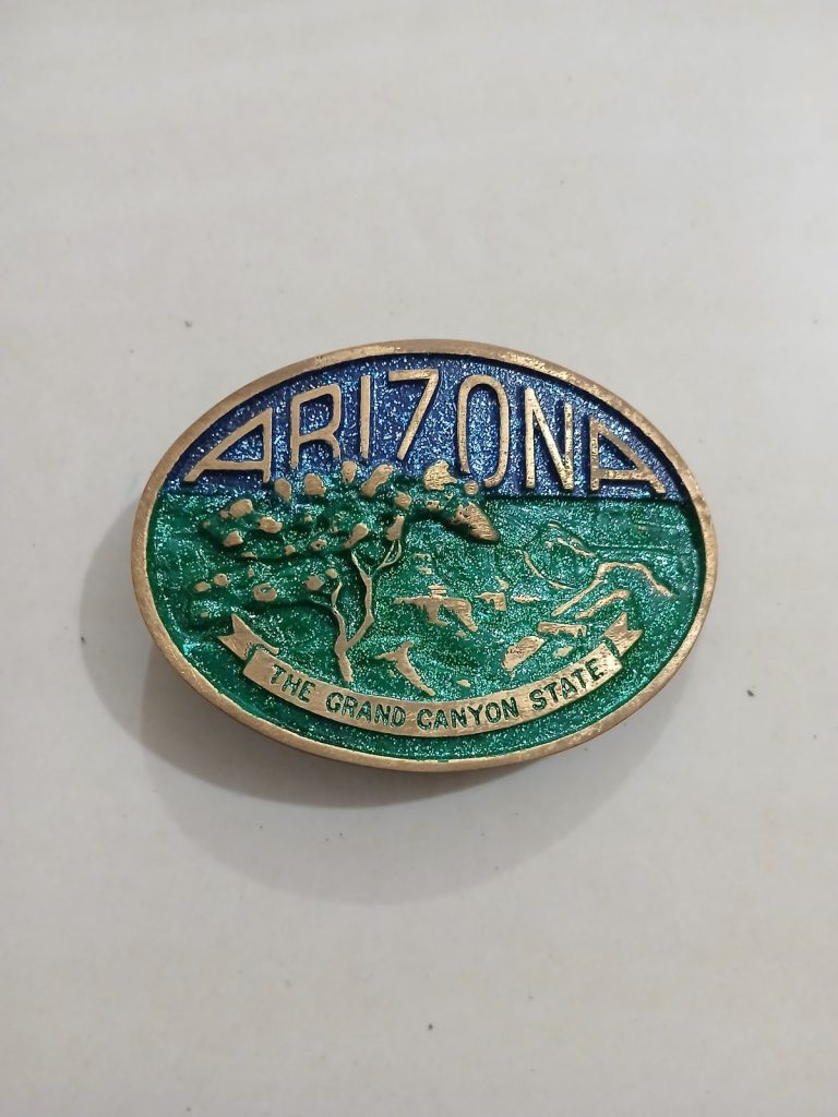 States, Cities & Travel belt buckles
