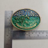 Arizona Grand Canyon State vintage belt buckle – with ruler for size