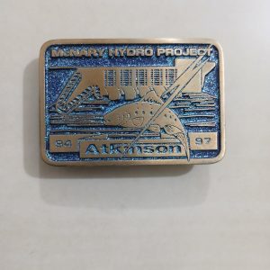 Atkinson 84-97 vintage belt buckle – front view