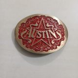 Austin vintage belt buckle – front view