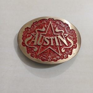 Austin vintage belt buckle – front view