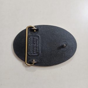 B&I Safety Training Quality vintage belt buckle – back view