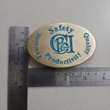 B&I Safety Training Quality vintage belt buckle – with ruler for size