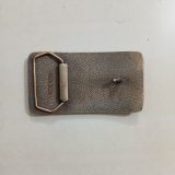 Baker Energy 10 Years Accident-Free vintage belt buckle – back view