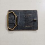 Basalt vintage belt buckle – back view