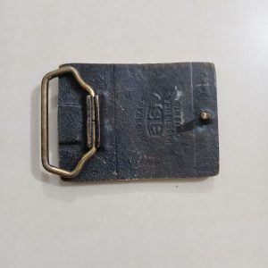 BASF vintage belt buckle – back view