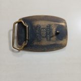 Bass Fish vintage belt buckle – back view