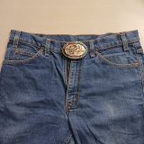 Bechtel Coker Project Rodeo Calif 83-85 vintage belt buckle – worn on belt with jeans
