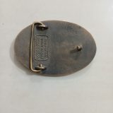 Bechtel Coker Project Rodeo Calif 83-85 vintage belt buckle – back view