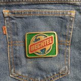 Bechtel vintage belt buckle – on jeans back pocket