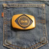 Bell Top Hand Award vintage belt buckle – on jeans back pocket
