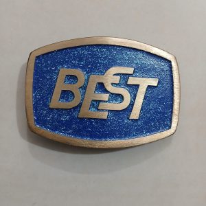 Best vintage belt buckle – front view