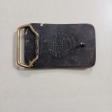 Big Red vintage belt buckle – back view