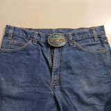 Biplane vintage belt buckle – worn on belt with jeans