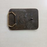 Blue Creek Coal Jim Walter 1990 Safety Award vintage belt buckle – back view