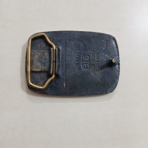 Bob Smith Oil Company Ventura California vintage belt buckle – back view