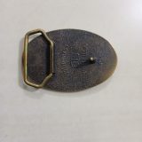 Boeing 747 vintage belt buckle – back view