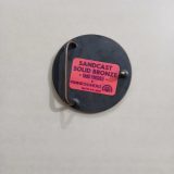 Boeing Marine Systems vintage belt buckle – back view
