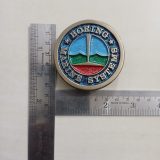 Boeing Marine Systems vintage belt buckle – with ruler for size