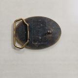 BOT Oil Tools vintage belt buckle – back view