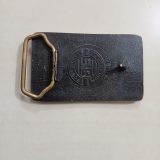 Bridgestone vintage belt buckle – back view