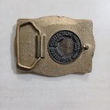 Bronc Rider vintage belt buckle – back view
