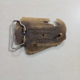 Builder vintage belt buckle – back view