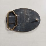 Cannabis Leaf vintage belt buckle – back view