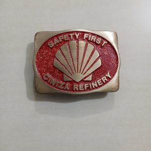 Ciniza Refinery vintage belt buckle – front view