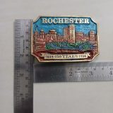 City Skyline 150 Years 1834-1984 vintage belt buckle – with ruler for size