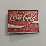 Coca-Cola vintage belt buckle – front view